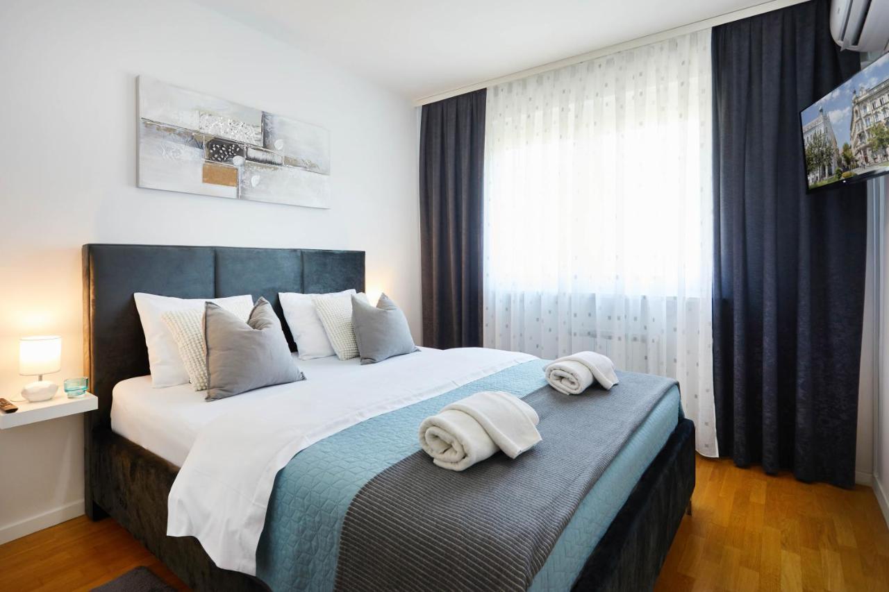 זאגרב Spacious 2Bdr Apartment Near Business District מראה חיצוני תמונה